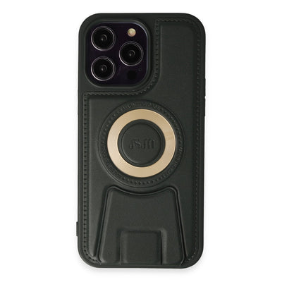 Newface iPhone 14 Pro Kılıf Merkür Magneticsafe Standlı Kapak