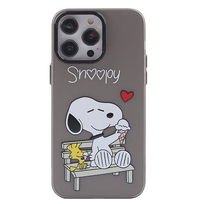 Newface iPhone 14 Pro Kılıf Prada Desenli Kapak - Prada Mor