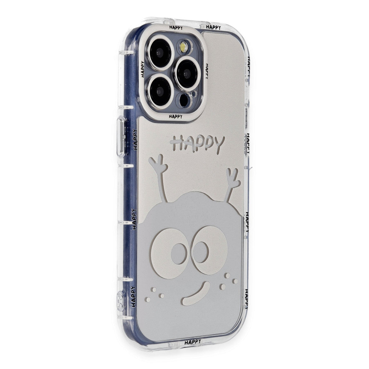 Newface iPhone 14 Pro Kılıf Reflexion Desenli Kapak