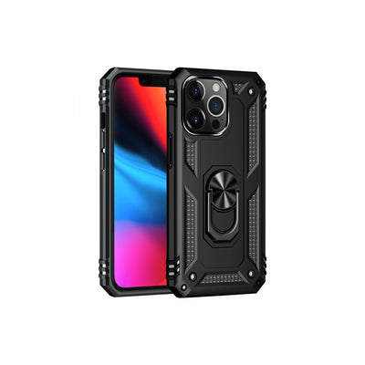 Newface iPhone 14 Pro Kılıf Sofya Yüzüklü Silikon Kapak