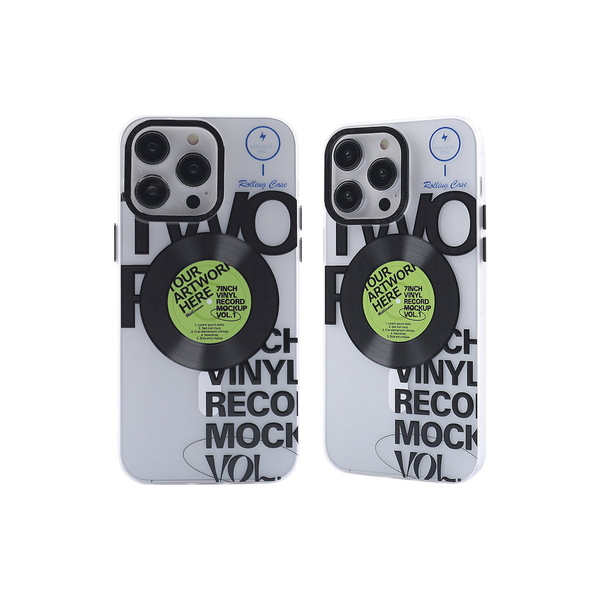 Newface iPhone 14 Pro Max Kılıf Apollo Magneticsafe Desenli Kapak - Apollo Siyah
