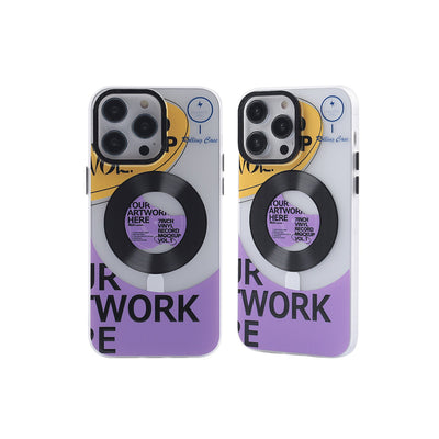 Newface iPhone 14 Pro Max Kılıf Apollo Magneticsafe Desenli Kapak - Apollo Siyah