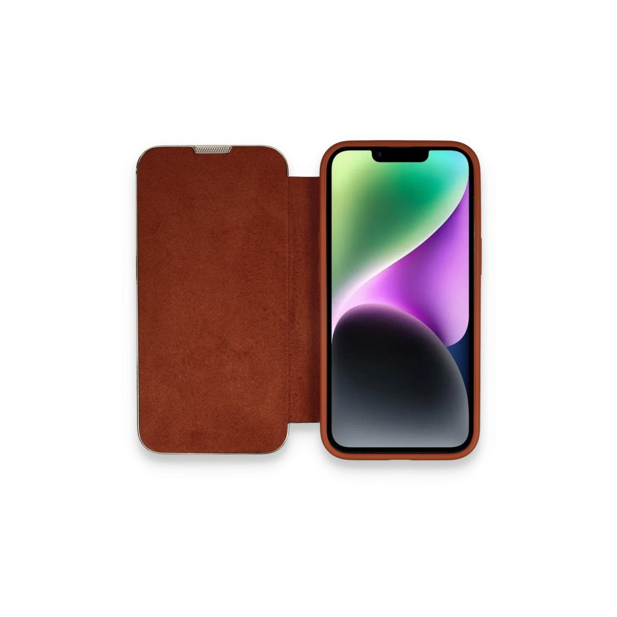 Newface iPhone 14 Pro Max Kılıf Dolpin Kapaklı