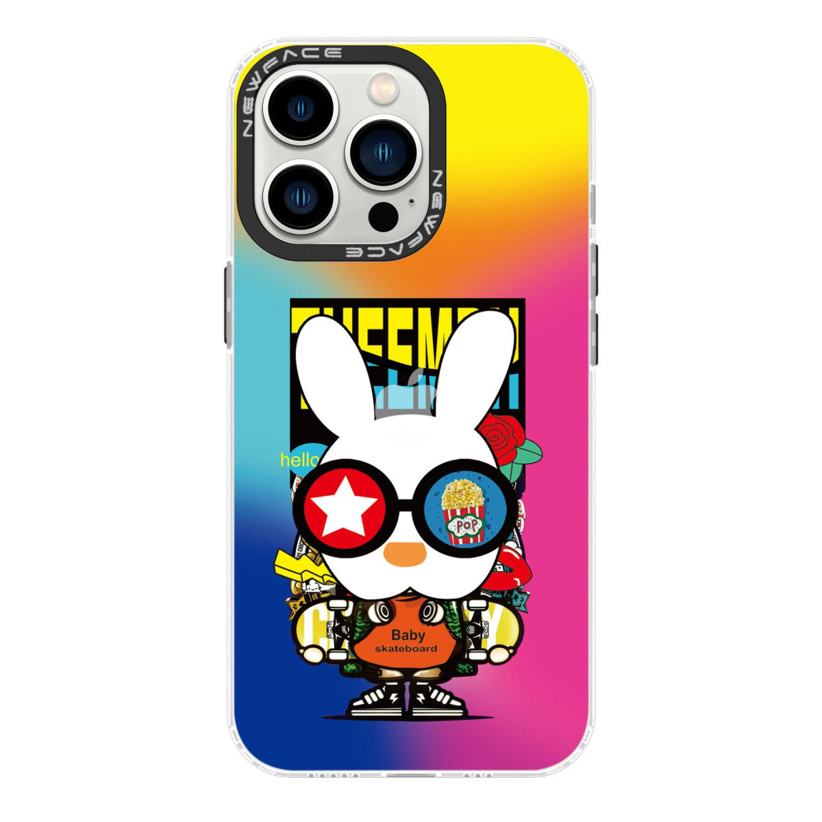 Newface iPhone 14 Pro Max Kılıf Estoril Desenli Kapak - Estoril