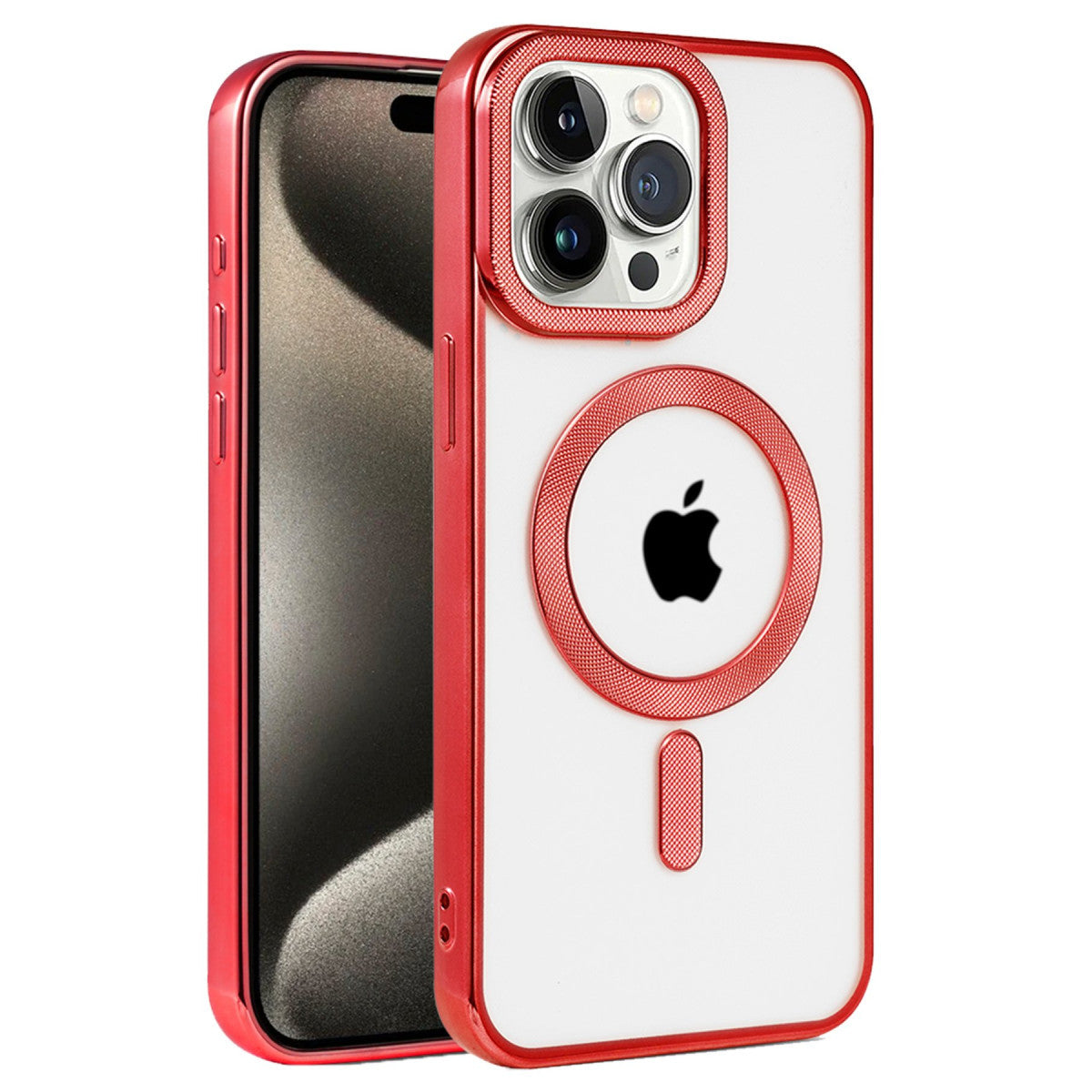 Newface iPhone 14 Pro Max Kılıf Kronos Magsafe Kapak