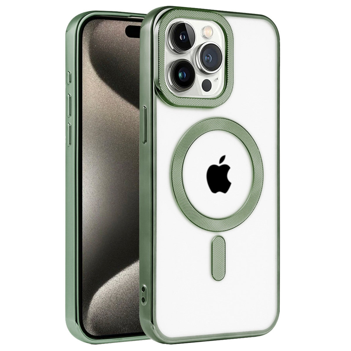 Newface iPhone 14 Pro Max Kılıf Kronos Magsafe Kapak