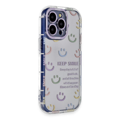 Newface iPhone 14 Pro Max Kılıf Reflexion Desenli Kapak