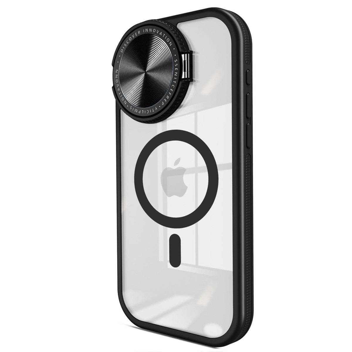 Newface iPhone 14 Pro Max Kılıf Teleskop Lens Magsafe Silikon Kapak