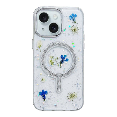 Newface iPhone 15 Flower Magsafe Kapak
