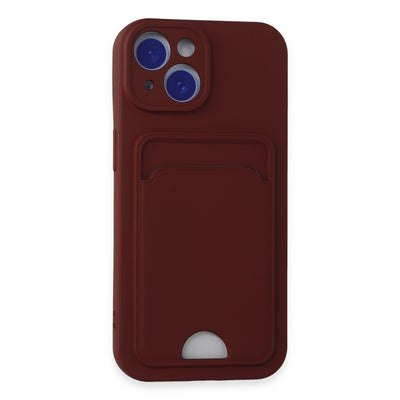 Newface iPhone 15 Kılıf Kelvin Kartvizitli Silikon
