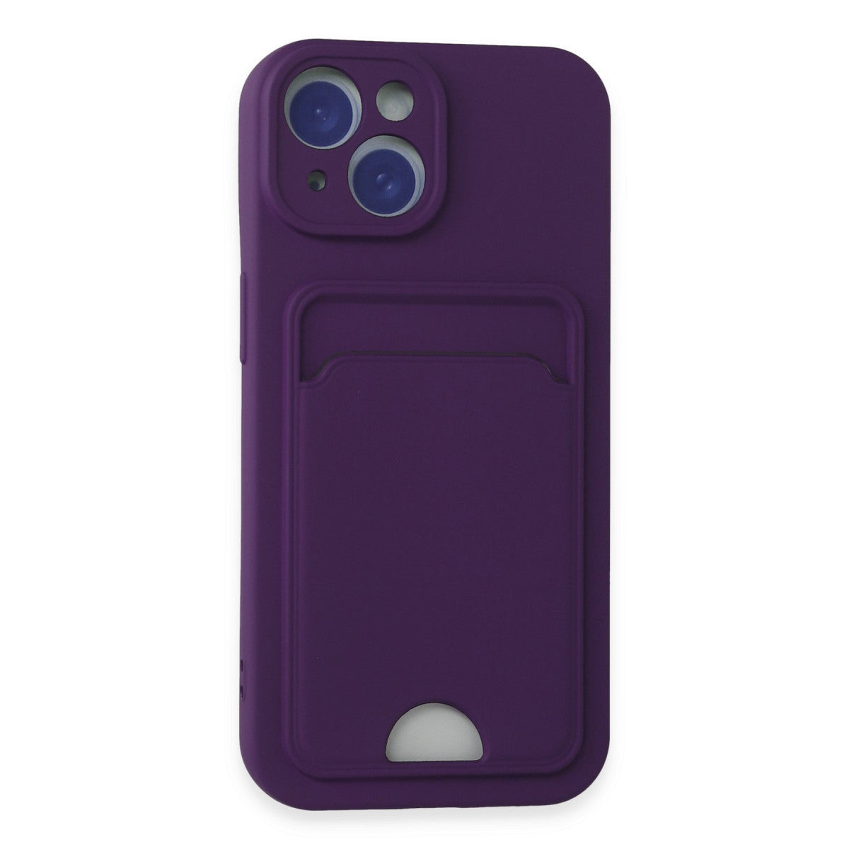 Newface iPhone 15 Kılıf Kelvin Kartvizitli Silikon