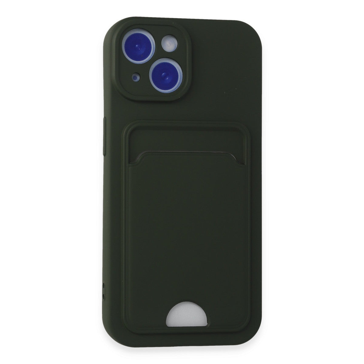 Newface iPhone 15 Kılıf Kelvin Kartvizitli Silikon