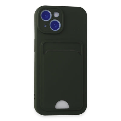 Newface iPhone 15 Kılıf Kelvin Kartvizitli Silikon