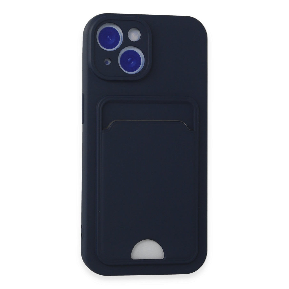 Newface iPhone 15 Kılıf Kelvin Kartvizitli Silikon
