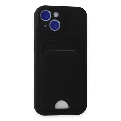 Newface iPhone 15 Kılıf Kelvin Kartvizitli Silikon