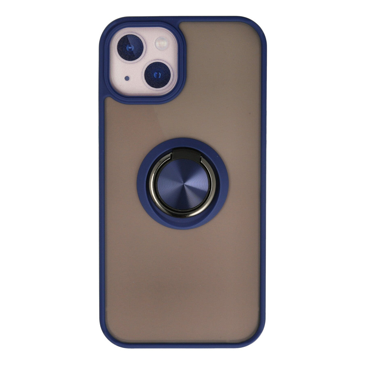 Newface iPhone 15 Kılıf Montreal Yüzüklü Silikon Kapak