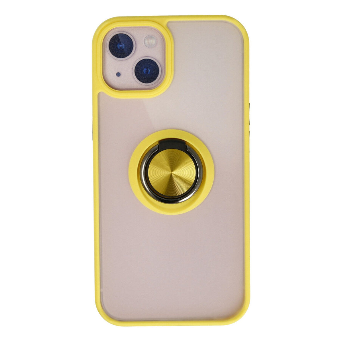 Newface iPhone 15 Kılıf Montreal Yüzüklü Silikon Kapak