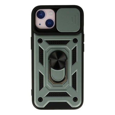 Newface iPhone 15 Kılıf Pars Lens Yüzüklü Silikon