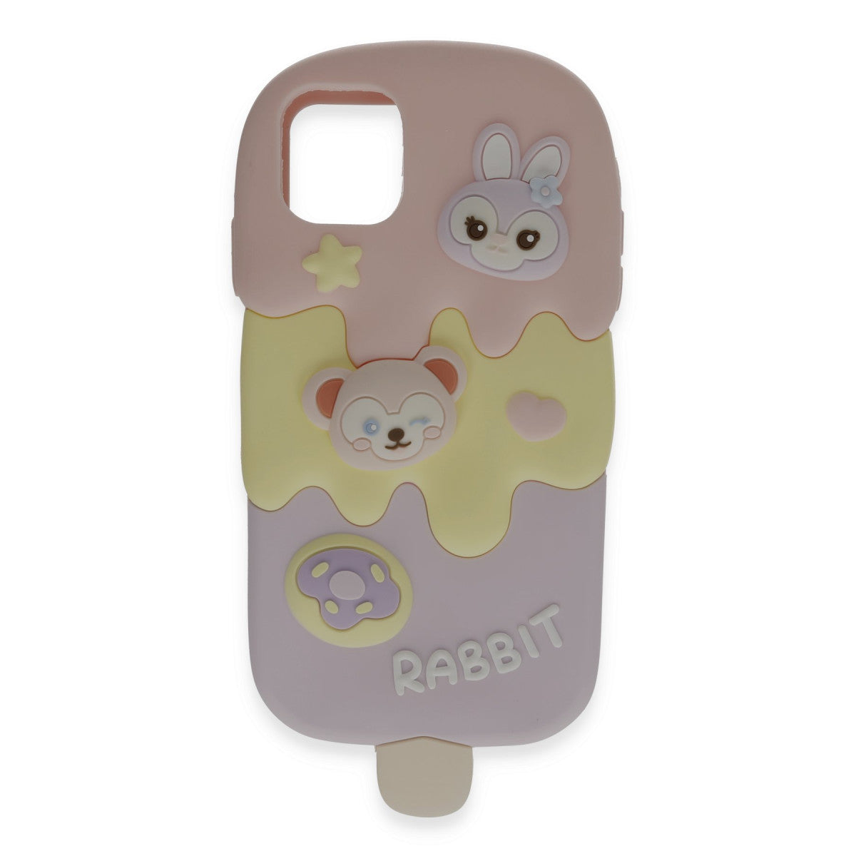 Newface iPhone 15 Kılıf Poky Karakter Silikon Kapak