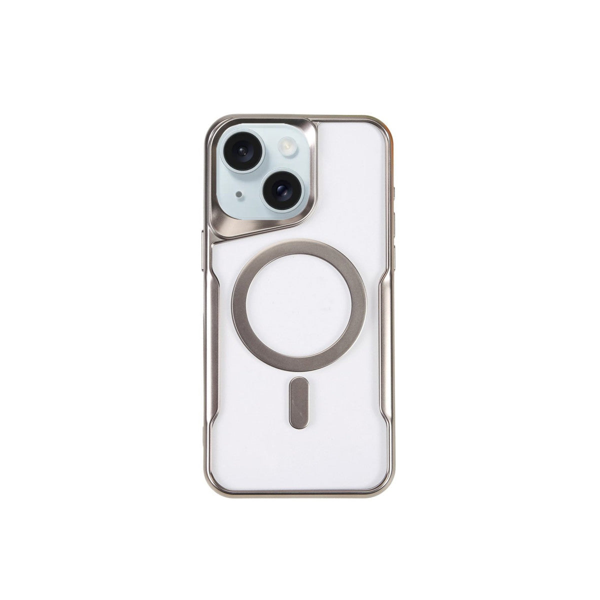 Newface iPhone 15 Plus Kılıf Boyi Magsafe Silikon Kapak