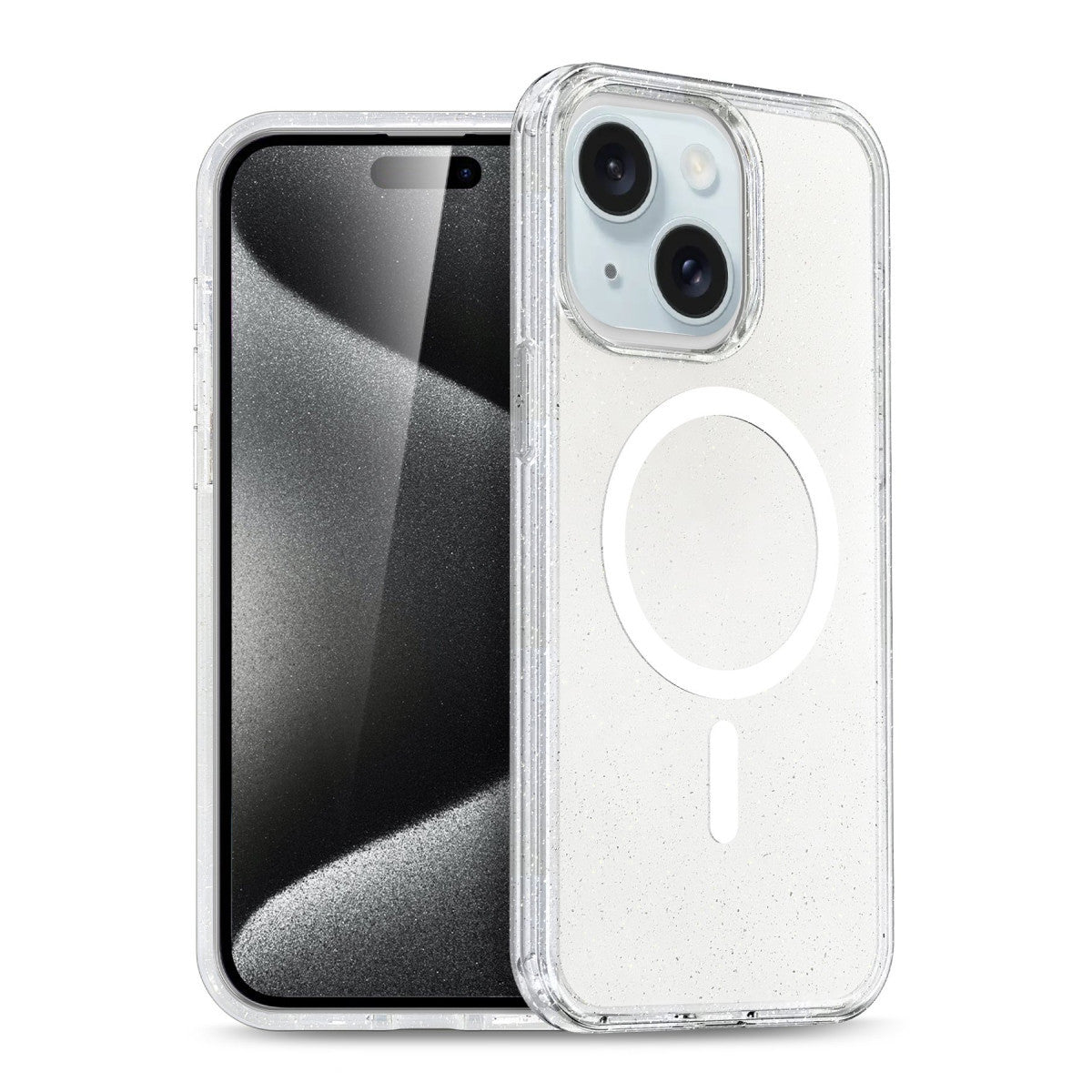 Newface iPhone 15 Plus Kılıf Star Magsafe Kapak