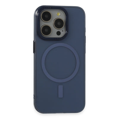 Newface iPhone 15 Pro Kılıf Anka PC Magneticsafe Sert Metal Kapak