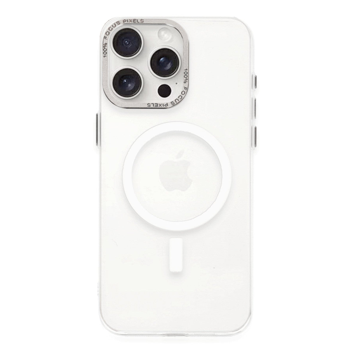 Newface iPhone 15 Pro Kılıf Anka PC Magneticsafe Sert Metal Kapak