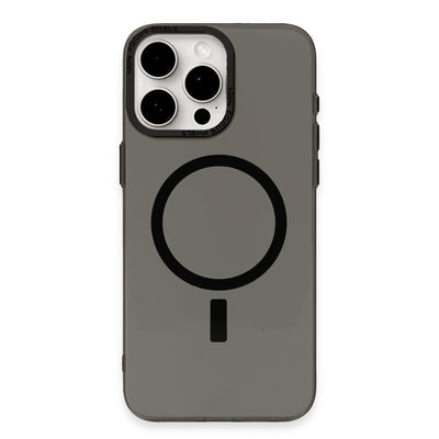 Newface iPhone 15 Pro Kılıf Anka PC Magneticsafe Sert Metal Kapak
