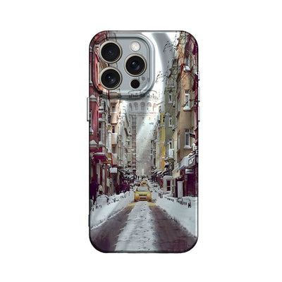 Newface iPhone 15 Pro Kılıf Crew Desenli Kapak