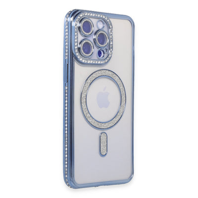 Newface iPhone 15 Pro Kılıf Joke Simli Magneticsafe Kılıf