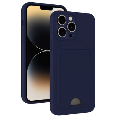 Newface iPhone 15 Pro Kılıf Kelvin Kartvizitli Silikon