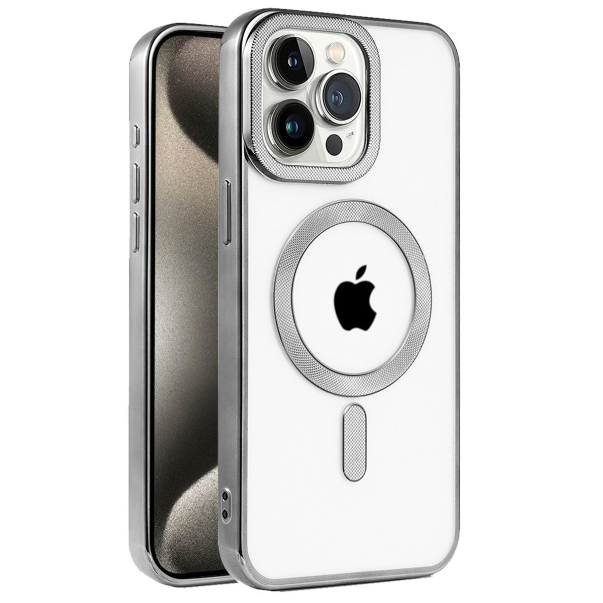 Newface iPhone 15 Pro Kılıf Kronos Magsafe Kapak