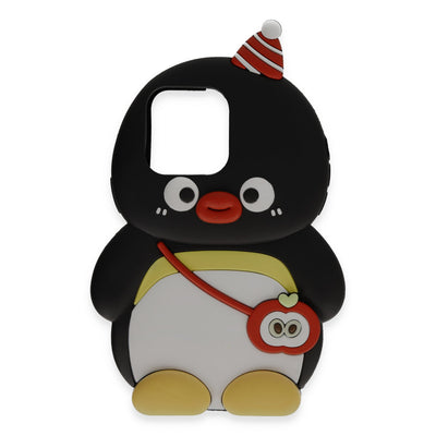 Newface iPhone 15 Pro Kılıf Poky Karakter Silikon Kapak