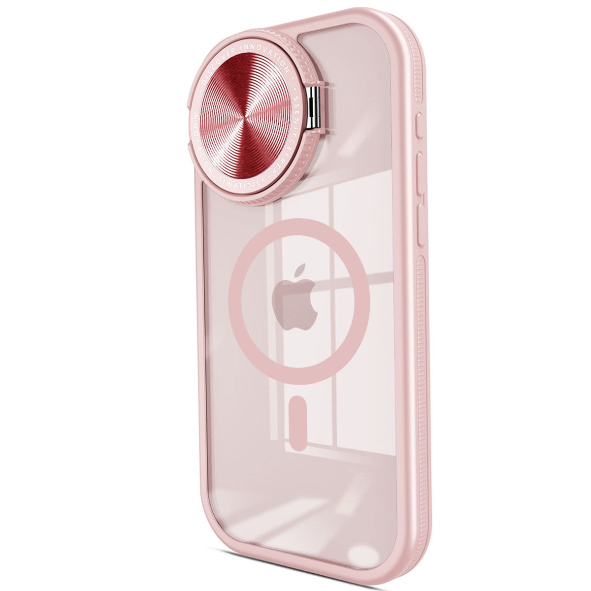 Newface iPhone 15 Pro Kılıf Teleskop Lens Magsafe Silikon Kapak