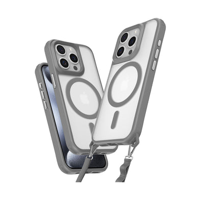 Newface iPhone 15 Pro Max Kılıf Enka Magsafe Silikon Kılıf