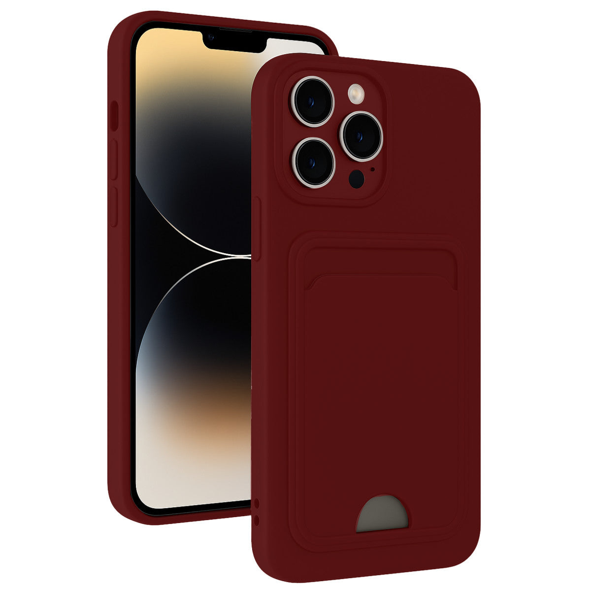 Newface iPhone 15 Pro Max Kılıf Kelvin Kartvizitli Silikon