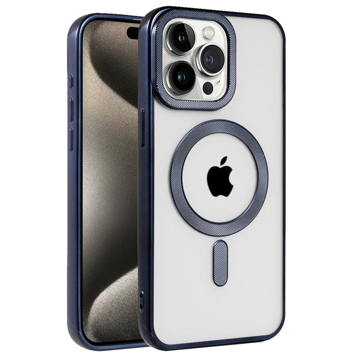 Newface iPhone 15 Pro Max Kılıf Kronos Magsafe Kapak