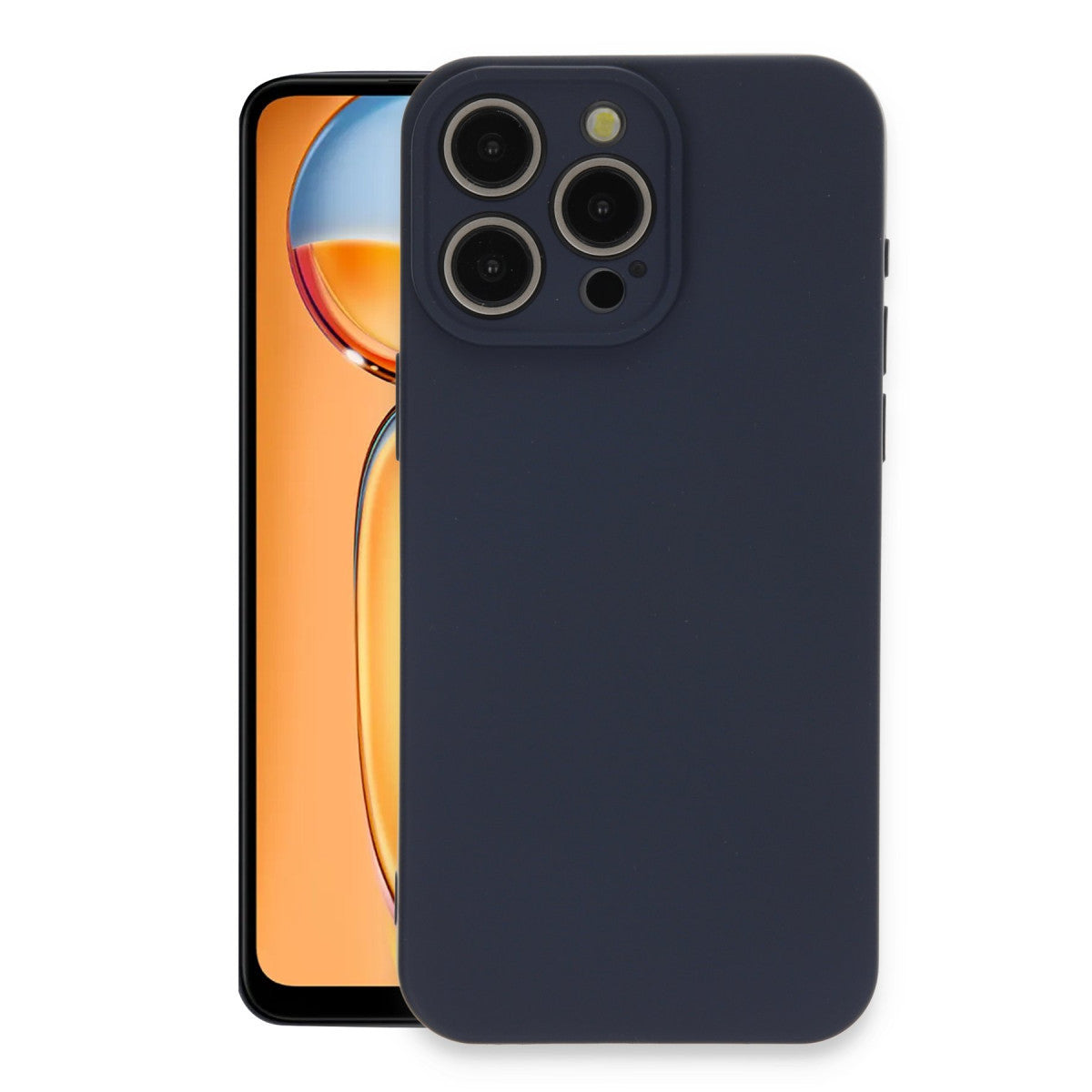 Newface iPhone 15 Pro Max Kılıf Nano içi Kadife Silikon