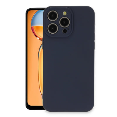 Newface iPhone 15 Pro Max Kılıf Nano içi Kadife Silikon