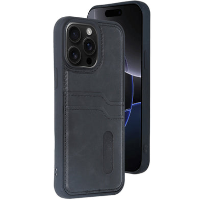 Newface iPhone 15 Pro Max Kılıf Sara Kartvizitli Deri Kılıf