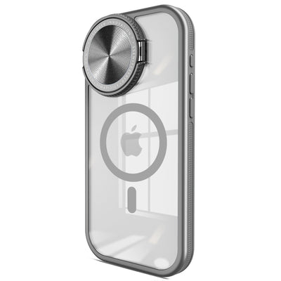 Newface iPhone 15 Pro Max Kılıf Teleskop Lens Magsafe Silikon Kapak