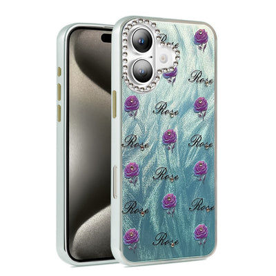 Newface iPhone 16 Kılıf Blade Aynalı Desenli Kapak