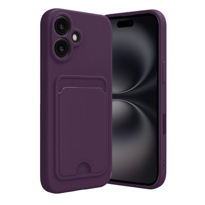 Newface iPhone 16 Kılıf Kelvin Kartvizitli Silikon