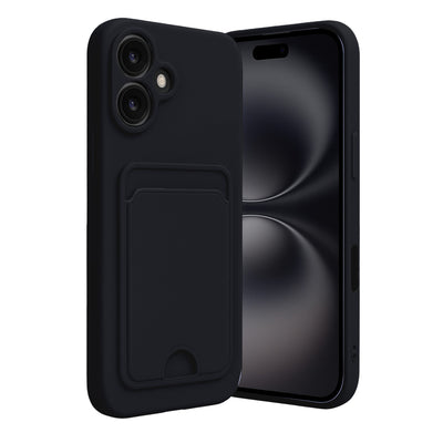 Newface iPhone 16 Kılıf Kelvin Kartvizitli Silikon