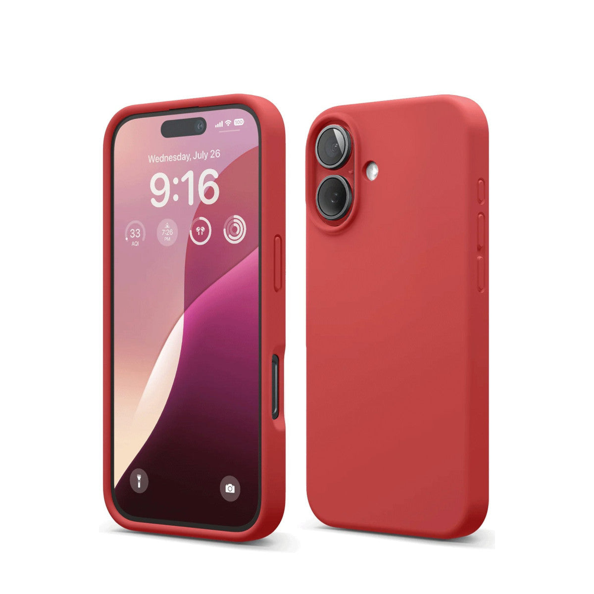 Newface iPhone 16 Kılıf Nano içi Kadife Silikon