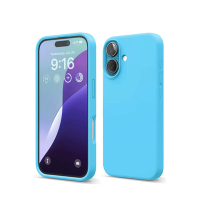 Newface iPhone 16 Kılıf Nano içi Kadife Silikon