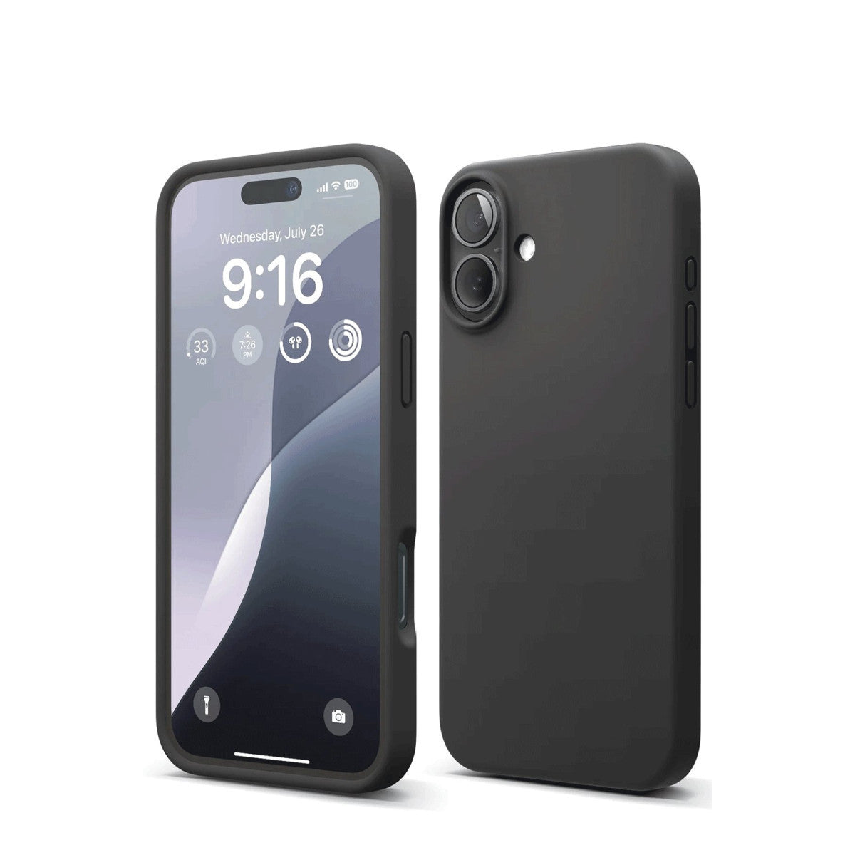 Newface iPhone 16 Kılıf Nano içi Kadife Silikon
