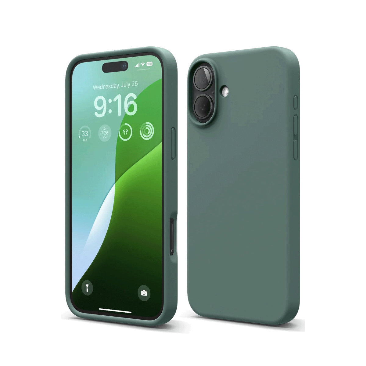 Newface iPhone 16 Plus Kılıf Nano içi Kadife Silikon