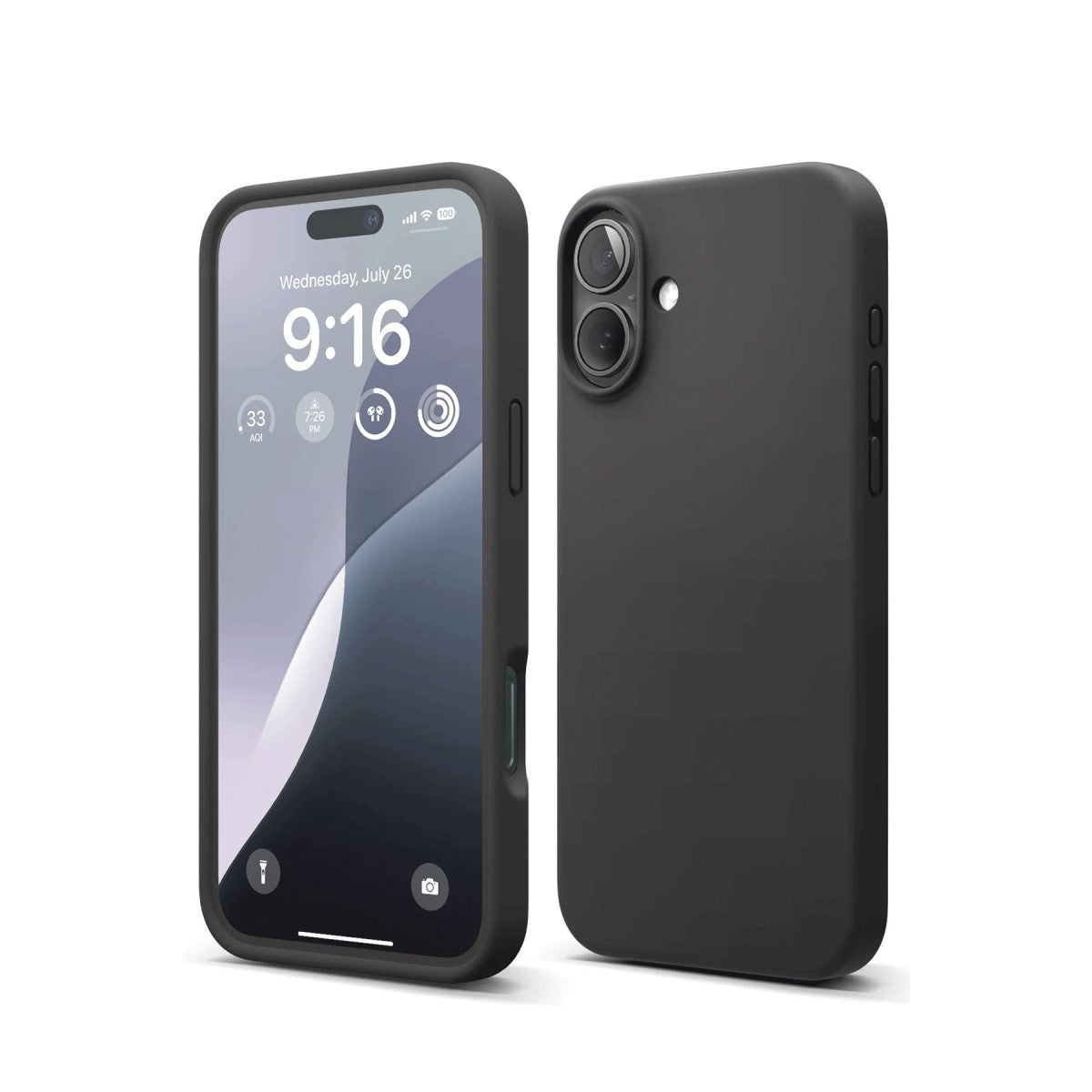 Newface iPhone 16 Plus Kılıf Nano içi Kadife Silikon