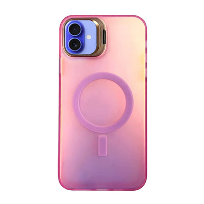 Newface iPhone 16 Plus Kılıf Primera Magsafe Standlı Kapak